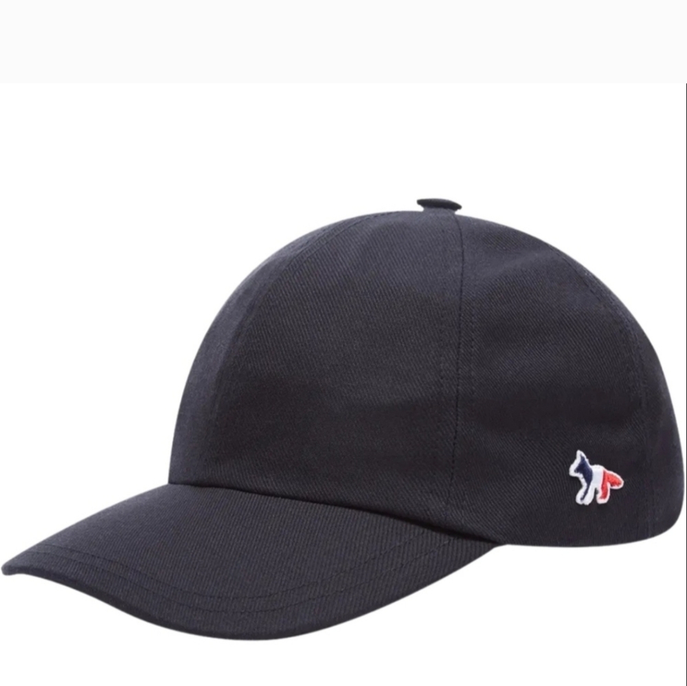 [MAISON KITSUNE][Tricolor Fox Cap (Unisex)